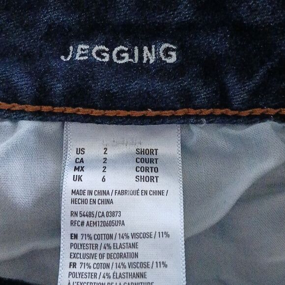 American Eagle Outfitters  360 Super Stretch distressed jeggings  Sz 2 NWOT - Picture 10 of 10